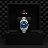 Tudor Black Bay Automatic Blue Dial Silver Steel Strap Watch for Men - M79540-0004