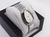 Bvlgari Serpenti Seduttori Quartz White Dial Silver Steel Strap Watch for Women - SERPENTI103141