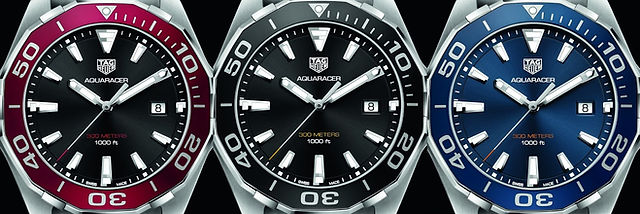 Tag Heuer Aquaracer Blue Dial Watch for Men - WAY101C.BA0746