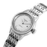 Tissot T Classic Carson Automatic White Dial Silver Steel Strap Watch For Women - T085.207.11.011.00