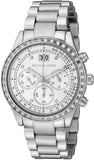 Michael Kors Brinkley Diamonds Silver Dial Silver Steel Strap Watch for Women - MK6186