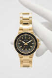 Guess Track Grey Dial Gold Steel Strap Watch for Men - GW0426G2