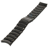 Armani Exchange Hampton Chronograph Black Dial Black Steel Strap Watch For Men - AX2104