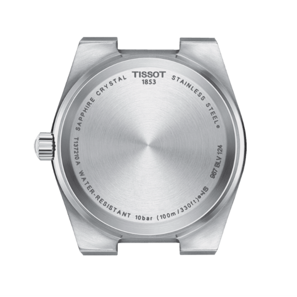 Tissot PRX Quartz Pink Dial Silver Steel Strap Watch for Women - T137.210.11.331.00