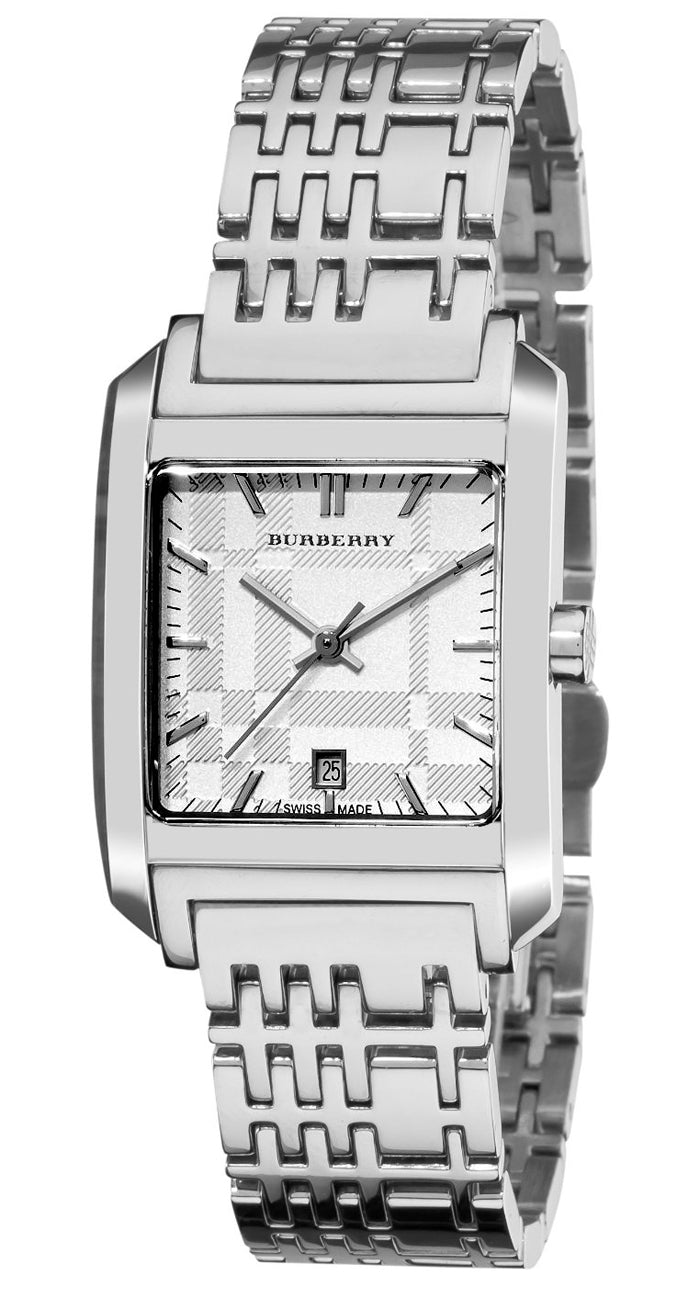 BURBERRY | Beige Check Strap Silver Dial Watch BURBERRY Nova Check Silver Dial Beige Fabric Strap Women main image 3