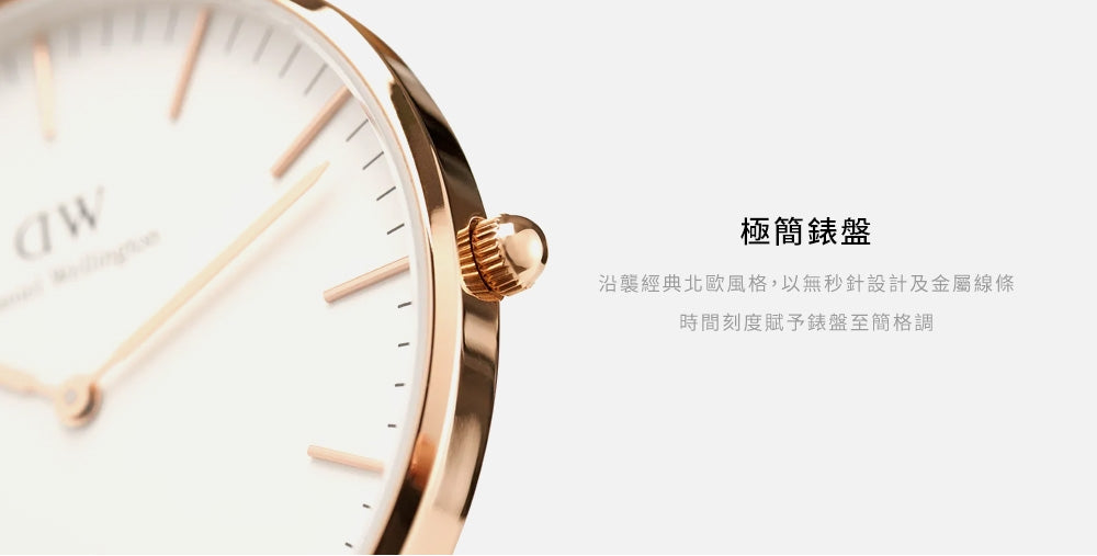 Daniel Wellington Classic Cambridge White Dial Two Tone NATO Strap Watch For Men - DW00100003