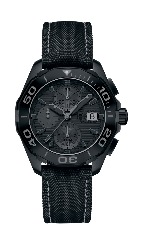 Tag Heuer Aquaracer Titanium Grey Dial Watch for Men - CAY218B.FC6370