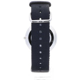 Daniel Wellington Classic Cornwall Quartz Black Dial Black Nylon Strap Watch For Women - DW00100151