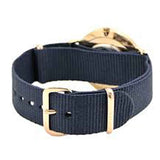 Daniel Wellington Classic Bayswater Black Dial Black NATO Strap Watch For Women - DW00100281