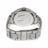 Armani Exchange Hampton Chronograph Blue Dial Silver Steel Strap Watch For Men - AX2178