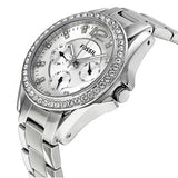 Fossil Riley Multifunction Silver Dial Silver Steel Strap Watch for Women - ES3202