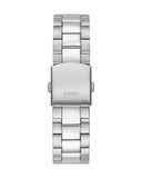 Guess Connoisseur Silver Dial Silver Steel Strap Watch for Men - GW0265G6