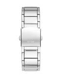 Guess Phoenix Black Dial Silver Steel Strap Watch for Men - GW0387G1