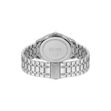 Hugo Boss Officer Chronograph Blue Dial Silver Steel Strap Watch for Men - 1513615