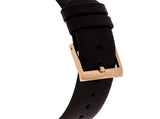 Calvin Klein Posh Grey Dial Black Leather Strap Watch for Men - K8Q376C3