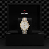 Tudor Style Automatic Silver Dial Two Tone Steel Strap Watch for Men - M12713-0003