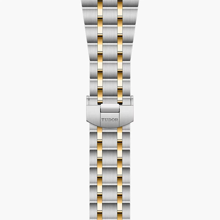 Tudor Royal Automatic Black Dial Two Tone Steel Strap Watch for Men - M28603-0003