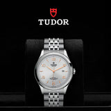 Tudor 1926 Automatic Diamonds Silver Dial Silver Steel Strap Watch for Men - M91650-0003
