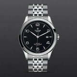 Tudor 1926 Automatic Black Dial Silver Steel Strap Watch for Men - M91650-0002