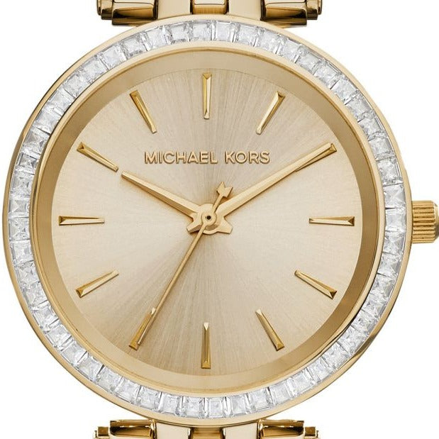 Michael Kors Darci Gold Dial Gold Steel Strap Watch for Women - MK3365