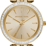 Michael Kors Darci Gold Dial Gold Steel Strap Watch for Women - MK3365