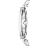 Michael Kors Darci Silver Dial Silver Steel Strap Watch for Women - MK3429