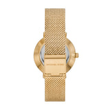 Michael Kors Pyper Quartz Mother of Pearl White Dial Gold Mesh Bracelet Watch For Women - MK4619