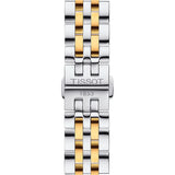Tissot T Classic Tradition White Dial Two Tone Mesh Bracelet Watch for Women - T063.210.22.037.00