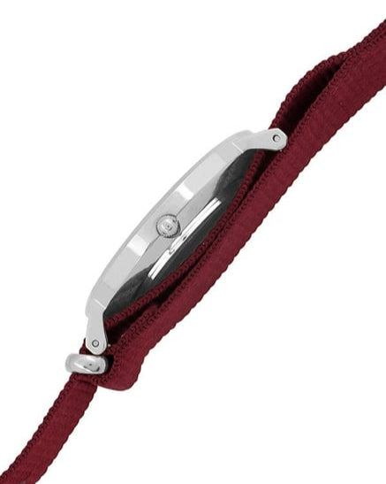 Daniel Wellington Classic Roselyn White Dial Red NATO Strap Watch For Women - DW00100272