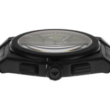 Emporio Armani Federico Chronograph Green Dial Black Steel Strap Watch For Men - AR11562