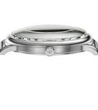 Emporio Armani Minimalist Quartz Blue Dial Silver Steel Strap Watch For Men - AR11571