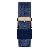 Guess Asteria Multifunction Blue Dial Blue Rubber Strap Watch For Women - GW0620L3
