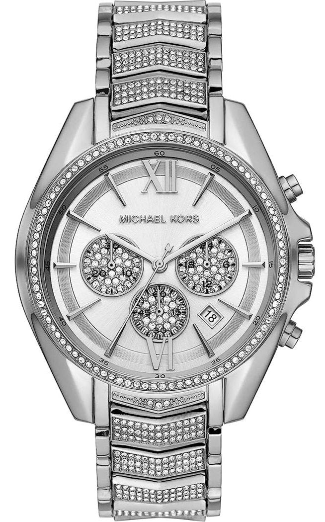 Michael Kors Whitney Chronograph Crystals Silver Dial Silver  display picture 2