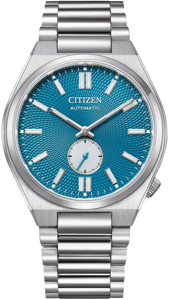 Citizen Tsuyosa Automatic Blue Dial Silver Steel Strap Watch For Men -