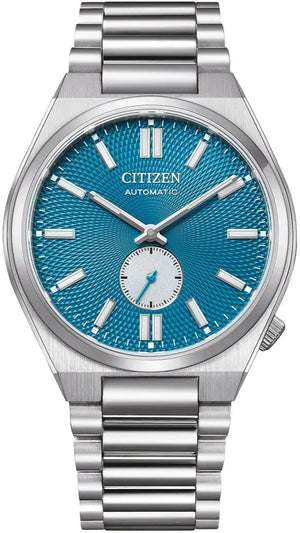 Citizen Tsuyosa Automatic Blue Dial Silver Steel Strap Watch For Men - NK5010-51L