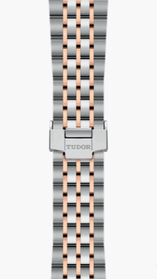 Tudor 1926 Automatic Black Dial Two Tone Steel Strap Watch for Men - M91651-0003