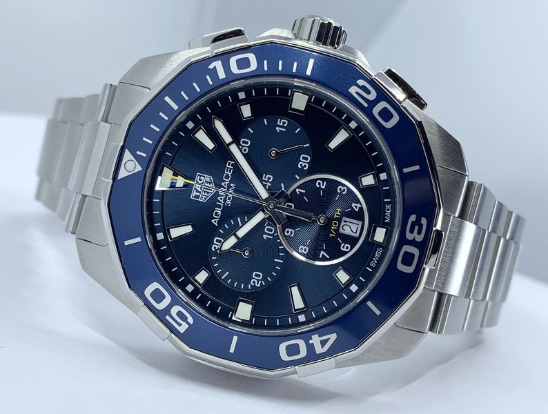 Tag Heuer Aquaracer Blue Dial Watch for Men - CAY111B.BA0927