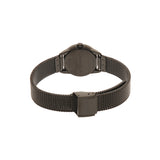 Calvin Klein Minimal Diamonds Black Dial Black Mesh Bracelet Watch for Women - K3M2342R