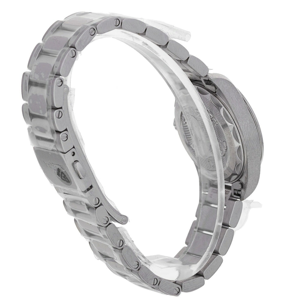 Omega Seamaster Aqua Terra Quartz Diamond Black Dial Silver Steel Strap Watch for Women - 220.10.28.60.51.001