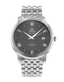 Omega De Ville Prestige Co-Axial Automatic Grey Dial Silver Steel Strap Watch for Men - 424.10.40.20.06.001