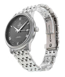 Omega De Ville Prestige Co-Axial Automatic Grey Dial Silver Steel Strap Watch for Men - 424.10.40.20.06.001