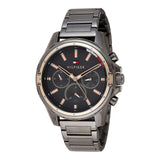 Tommy Hilfiger Mason Grey Dial Grey Steel Strap Watch for Men - 1791790