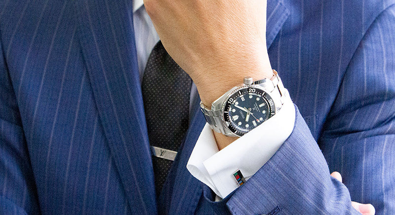 Seiko Prospex Sea Automatic Diver Green Dial Silver Steel Strap Watch For Men - SPB187J1