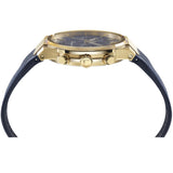 Salvatore Ferragamo Sapphire Chrono Blue Dial Blue Silicone Strap Watch for Men - SFME00221