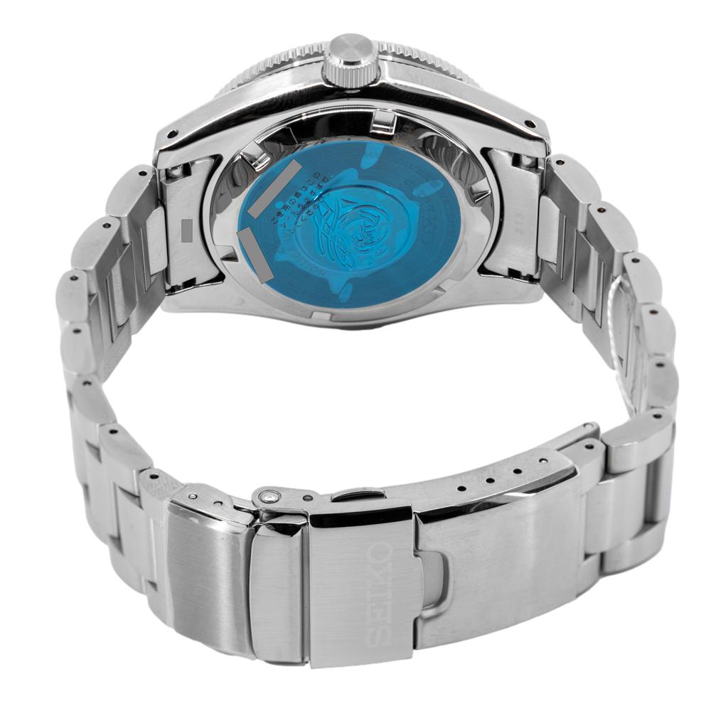 Seiko Prospex Glacier Save the Ocean Green Dial Silver Steel Strap Watch For Men - SPB297J1