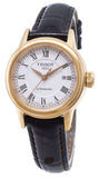 Tissot T Classic Carson White Dial Brown Leather Strap Watch For Women - T085.207.36.013.00