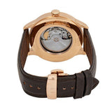 Tissot T Classic Chemin Des Tourelles Powermatic 80 Brown Dial Brown Leather Strap Watch for Men - T099.407.36.447.00