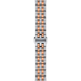 Tissot Ballade Powermatic 80 Cosc Mother of Pearl Dial Two Tone Steel Strap Watch For Women - T108.208.22.117.01
