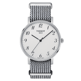 Tissot T Classic Everytime Medium White Dial Two Tone NATO Strap Watch for Women - T109.410.18.032.00