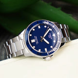 Tissot Seastar 1000 Blue Dial Silver Steel Strap Watch For Men - T120.410.11.041.00